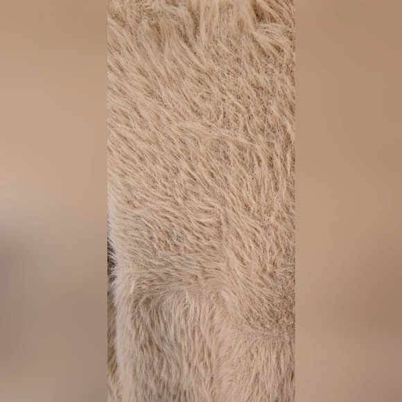 NWT Molly Bracken knit faux fur cardigan - Picture 7 of 7